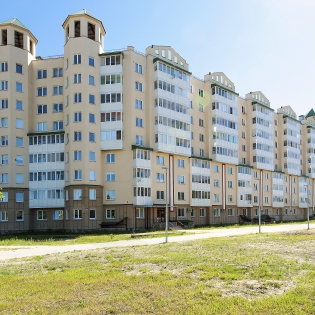 9-этажный жилой дом, Ленинградская область, г. Кингисепп, Крикковское шоссе, д.16